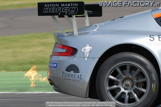 2007-06-24 Monza 276 FIA GT3 European Championship - Aston Martin DBRS9